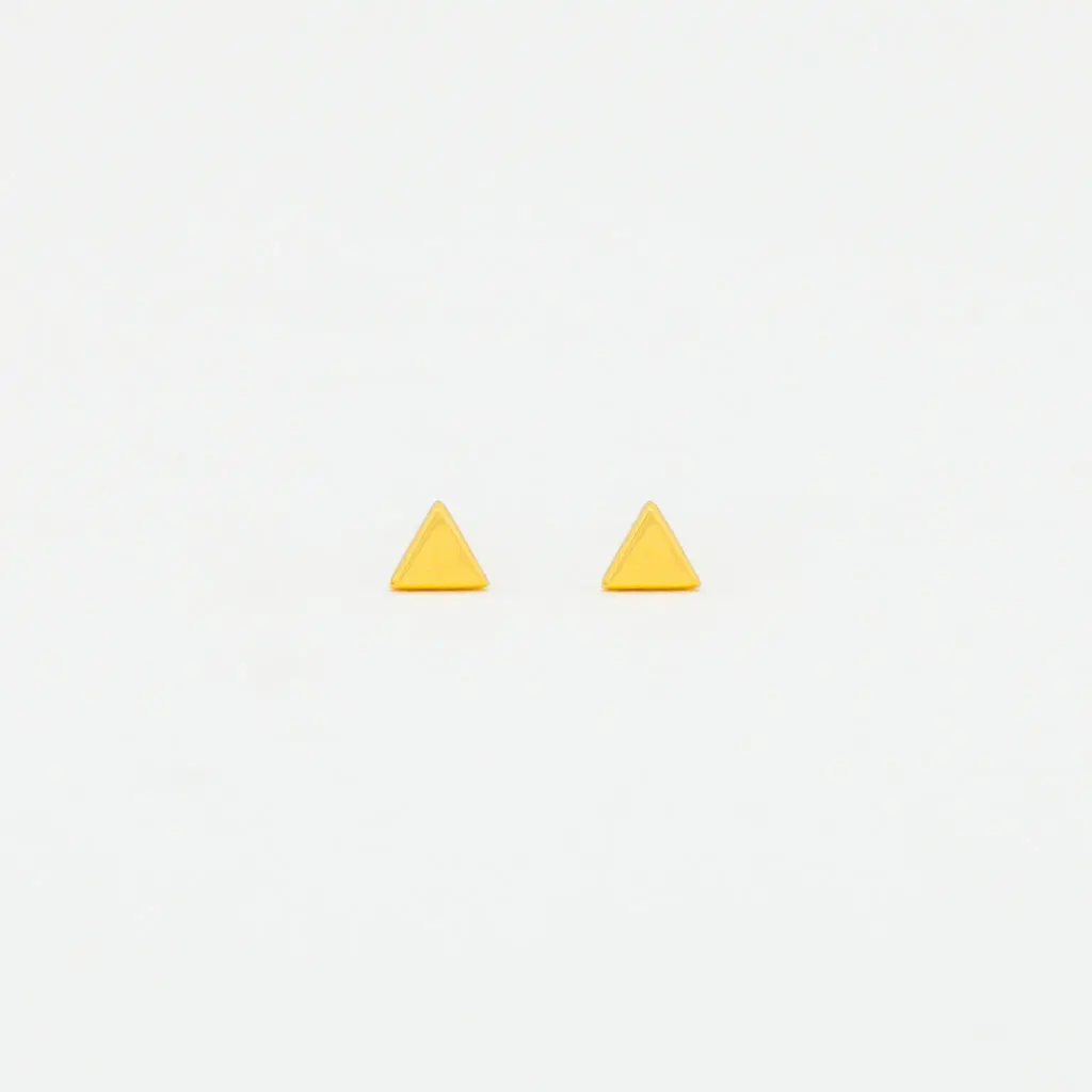 Triangle Stud Earrings