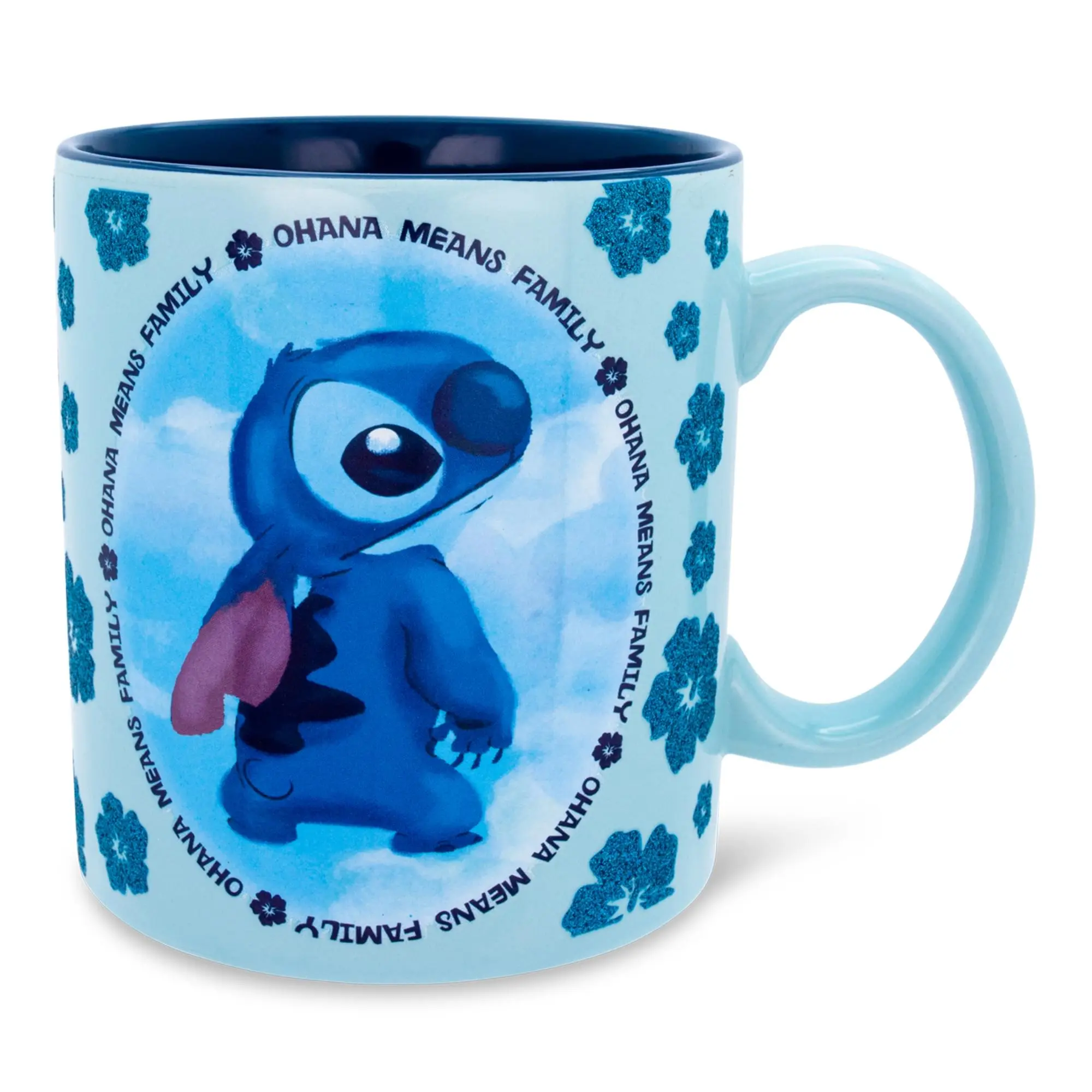 Disney Lilo & Stitch "Ohana Means Family" Ceramic Mug | Holds 20 Ounces Disney Lilo & Stitch "Ohana Means Family" Ceramic Mug | Holds 20 Ounces