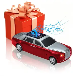 WSTER WS-610 Retro Classic Car Wireless Bluetooth Speaker Portable Deep Bass Audio USB TF Desktop Decor Womens Mother's Day Gift