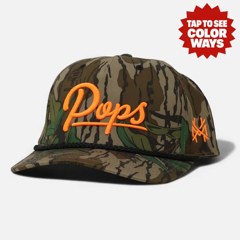 POPS Premium Trucker Snapback Hat
