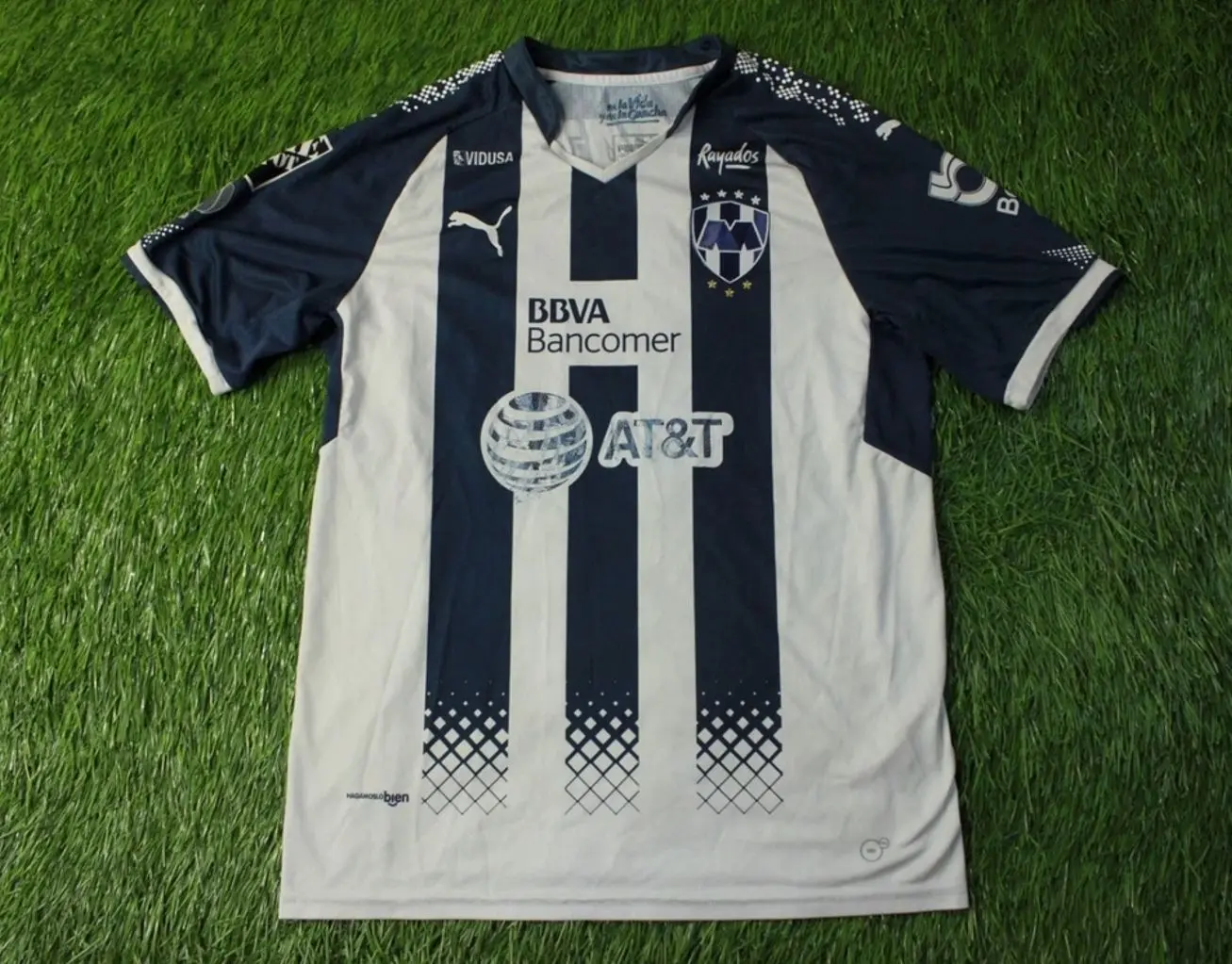 CF MONTERREY 2017/2018 FOOTBALL SOCCER SHIRT JERSEY HOME PUMA ORIGINAL SIZE L FVT
