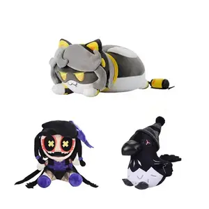 Cute Murder Drones Anime Plush Toys Kawaii Cartoon Dog Cat UZI Stuffed Dolls Soft Little Robot Ornament Decor Kid Christmas Gift