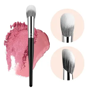 Angled Blush Brush, Face Makeup Liquid Blush Brush For A Sculpted Look, Great For Cream, Liquid Or Powder Blush Cheek Flawless Sculpting