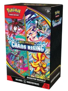 Mega Evolution Chaos Rising Booster Bundle (6 Packs)