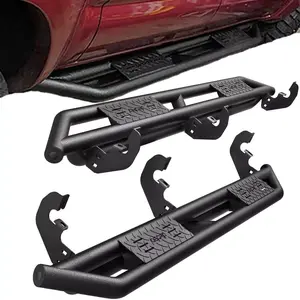 YITAMOTOR 6" Running Boards Compatible with 2015-2025 Chevy Colorado/GMC Canyon Crew Cab, Textured Black Side Step Nerf Bars power  running  boards