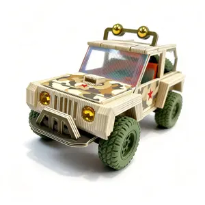 Extraordinary Spirit 3D Paper Model Craft Series – DIY Layered Art Puzzles for Kids & Adults – Jeep, Ice Cream Truck & Pink Car Kits for Home Decor & Unique Gifts