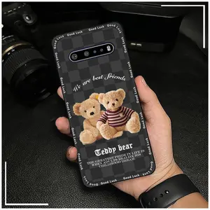 Silicone Cute Phone Case For LG V60 ThinQ 5G Waterproof Shockproof Soft case Anti-knock Durable Cover Protective Phone Protector Back Cover Mobile Case Anti-dust Fashion Design