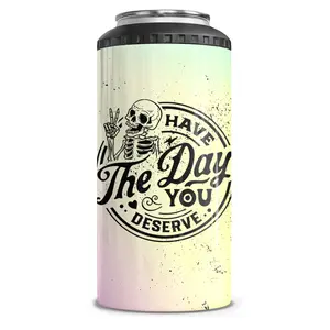 Have The Day You Deserve 4-in-1 Can Cooler Tumbler Combo