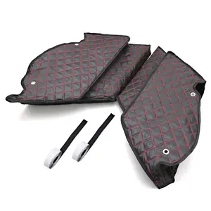 Extended 5" Stretched Saddlebags Bags Inserts Saddle Bag Liner For Harley Touring Electra Glide Ultra Classic FLHTCU 2014-2023 Anti-Corrosion Waterproof Synthetic Leather