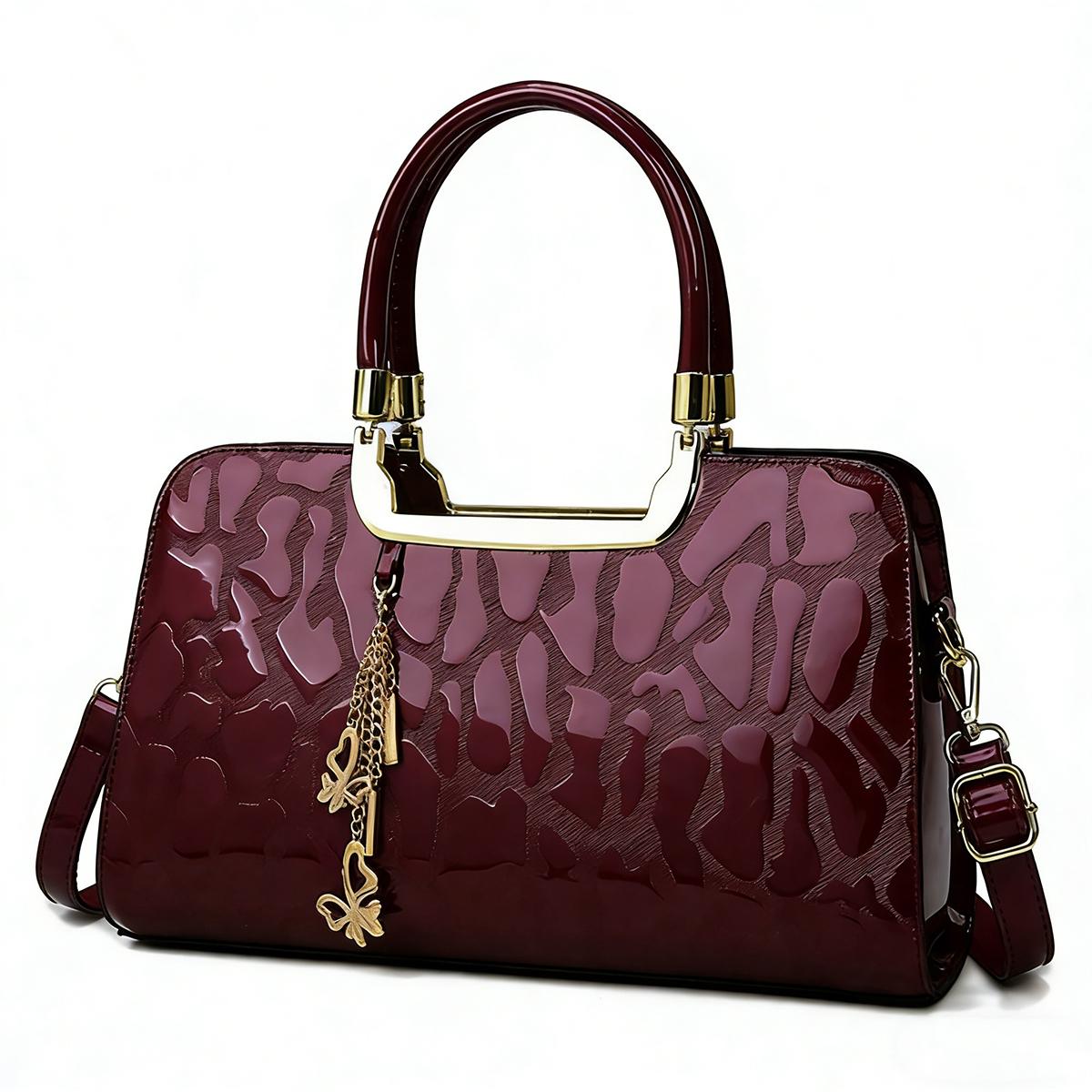 Women’s Fashion Crossbody Bag, Versatile Trendy Handbag, Large-capacity Tote Bag, Suitable for Outings, Commuting, and Weekend Dates Retro Matte Hand-woven Messenger