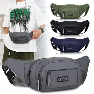 Men’s Multifunction Waterproof Waist/Crossbody Bag — Tough & Lightweight