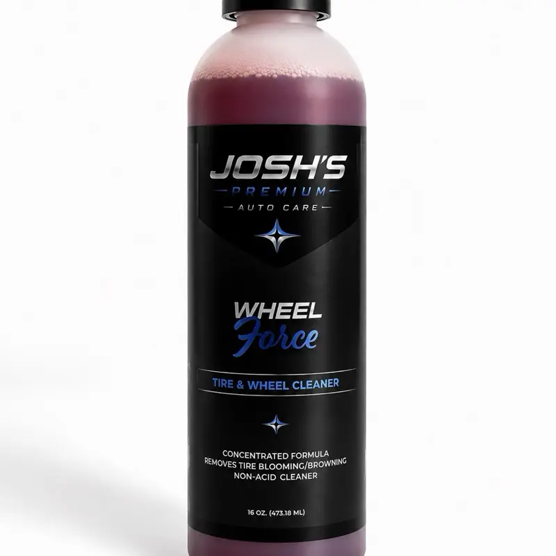 Wheel Force -Tire and Wheel Cleaner, Automotive Car Washing & Maintenance Solution for Wheel Grime Removal