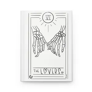 Copy of Skeleton Lovers Journal | Gothic Gift, Romantic Notebook, Aesthetic Planning, Halloween Decor, Unique Stationery