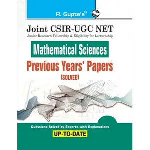 Joint CSIRUGC NET: Mathematical Sciences Previous Years' Papers (Solved) - Paperback