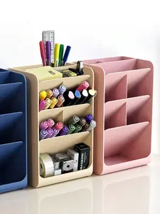 Desk Buddy Home Organizer Storage Box, Multi-Functional Desktop Storage Solution for Home Supplies