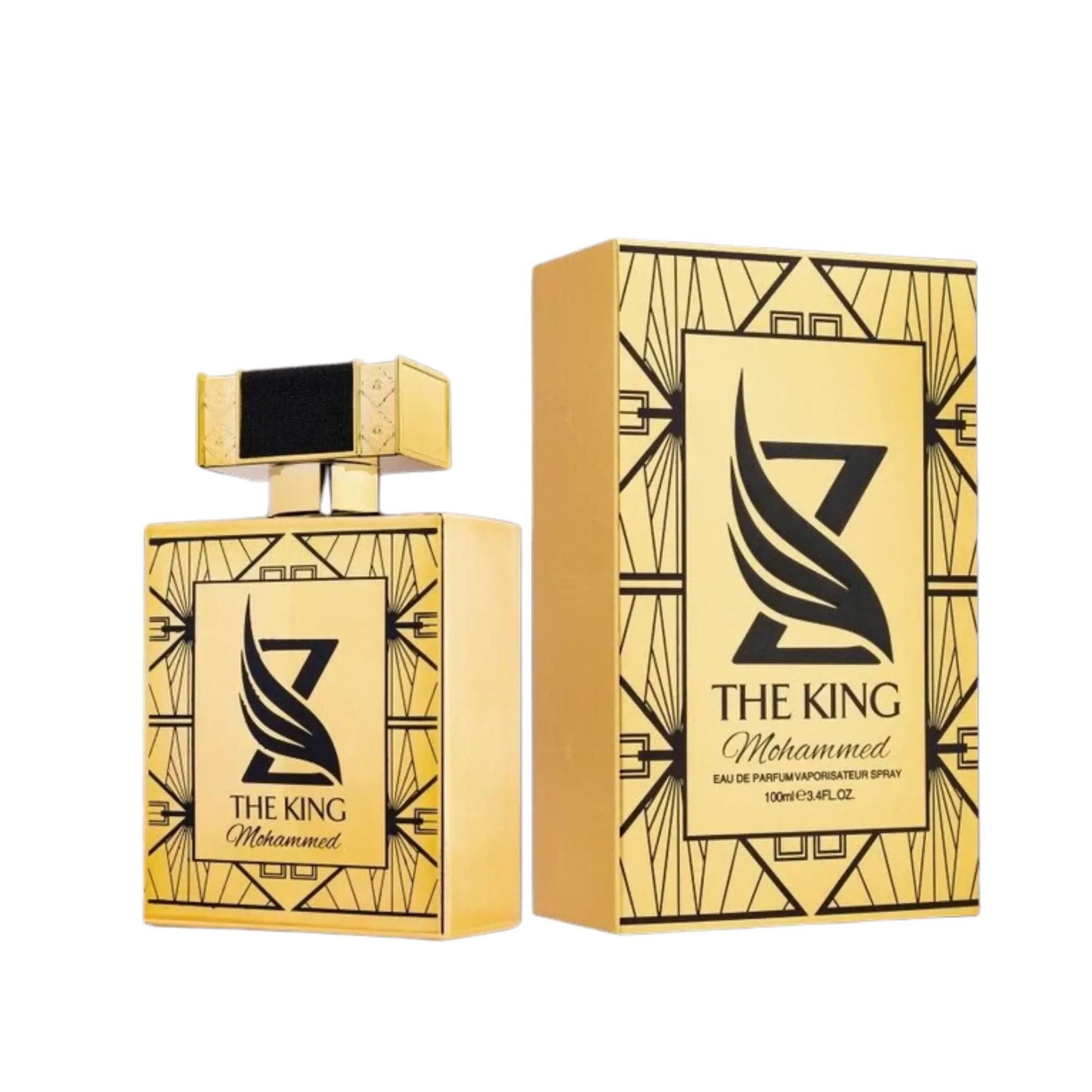 The King Mohammed Eau de Parfum 3.4 oz - Original Formula with Eau de Parfum Scent Notes