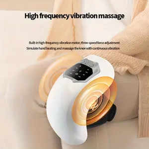 1PC Smart Large Screen USB Rechargeable Hot Compress Knee Massager with 3 Heating Settings & 3 Massage Intensities for High Frequency Vibration Massage - Perfect Gift for Mother's Day & Father's Day