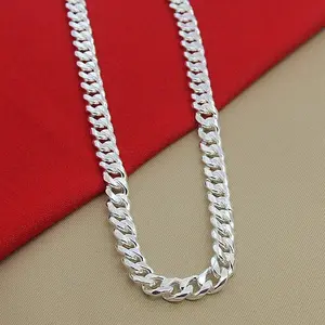 Men's Miami Cuban Link Chain Necklace, Thick Chunky Curb Chain, High Polished Hip Hop Jewelry with Secure Box Clasp, Durable Tarnish Resistant Neck Chain, Birthday & Anniversary Gift for Him