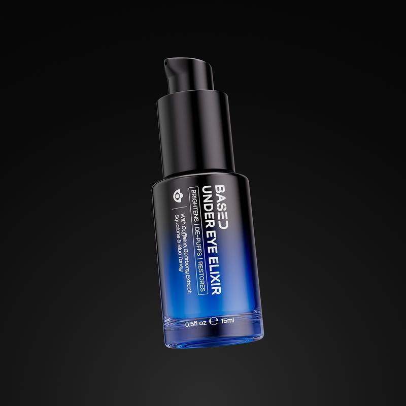 BASED Under Eye Elixir | Brightens, De-Puffs & Restores Under Eyes | Simple, Effective, BASED.