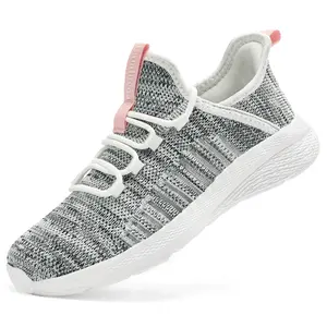 Women Slip on Walking Sneakers Non Slip Running Shoes Lightweight Sport Gym Casual Shoes