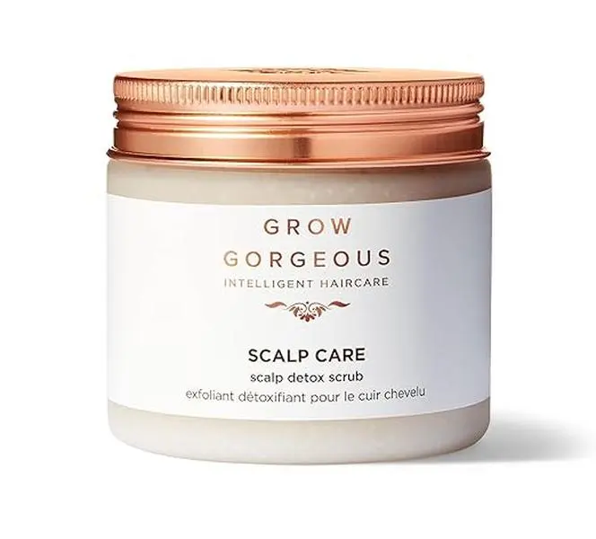 Grow Gorgeous Scalp Detox Scrub 200ml - Pre-Wash Treatment to Detoxify, Refresh, and Remove Build-up - Vegan Conditioner Haircare