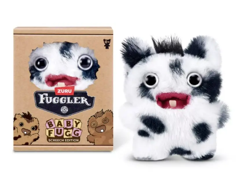 Fuggler Baby Fugg Screech Edition 3.5"-Screech (Black & White)