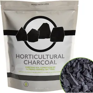 Horticultural Charcoal by  -4qts of  Charcoal - Naturally Cleanses, Flushes Toxins and Excess  from Containers and Terrariums
