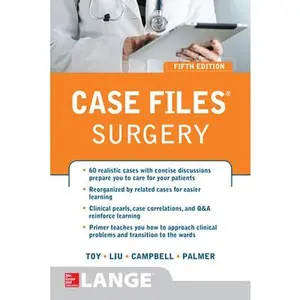 USED-Case Files Surgery, Fifth Edition by Liu, Terrence (Paperback)