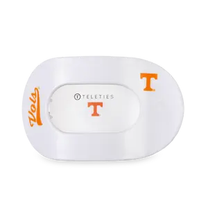 Go Vols! Large Flat Round Hair Clip