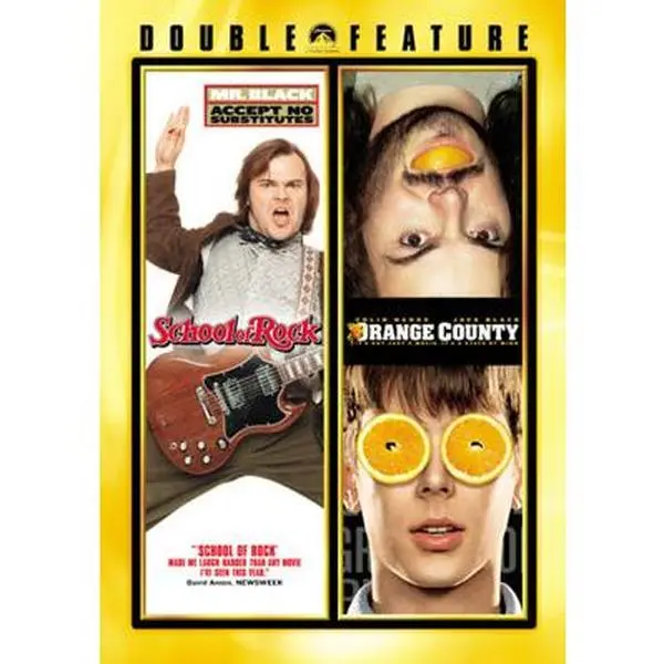 Used Book - School of Rock / Orange County (DVD) - English, Includes Battle of the Bands, Private School, High Achievers, Rock and Rollers Themes