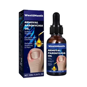 West&Month Nail Care Oil Hand and Foot Ingrown Toenail Soft Nail Moisturizing Nail Daily Care Oil