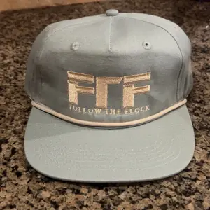 FTF teal rope hat