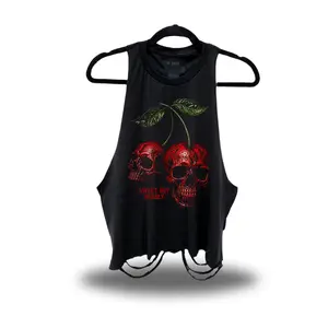 SWEET DEADLY ROAD RASH CROP TANK TOP