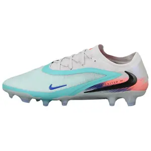 Nike United Phantom 6 Low Elite 'Pistachio Frost/Hyper Orange' Men's Lightweight Training Shoes with Responsive Foam Midsole & Durable Outsole for Court Play