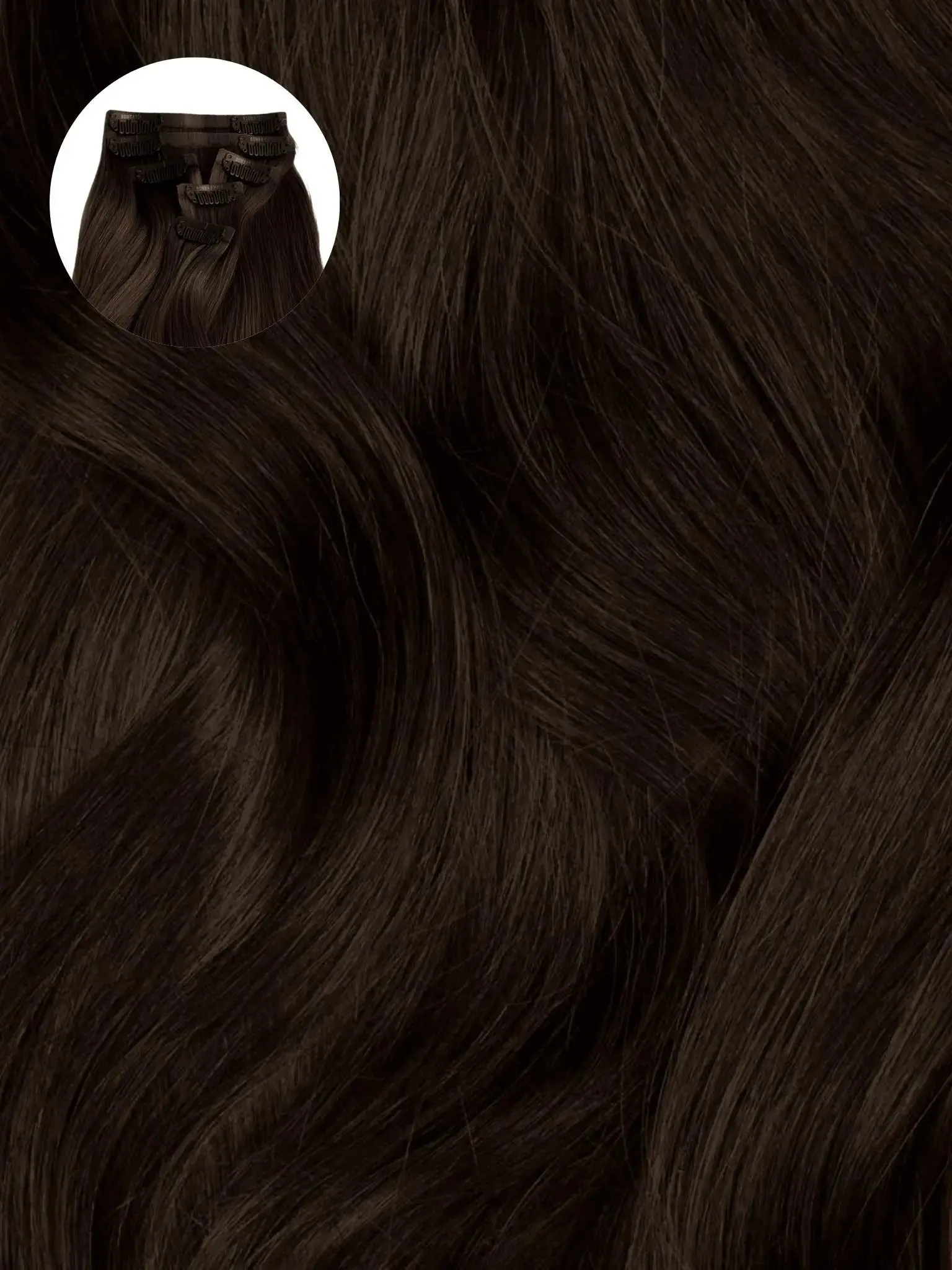 Dark Brown (2A) Thinning Hair Fill-Ins