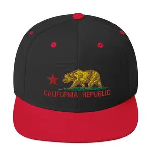 California Flag Gold - Snapback Hat