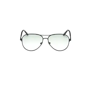 TOM FORD Clark Sunglasses in Shiny Black & Gradient Green