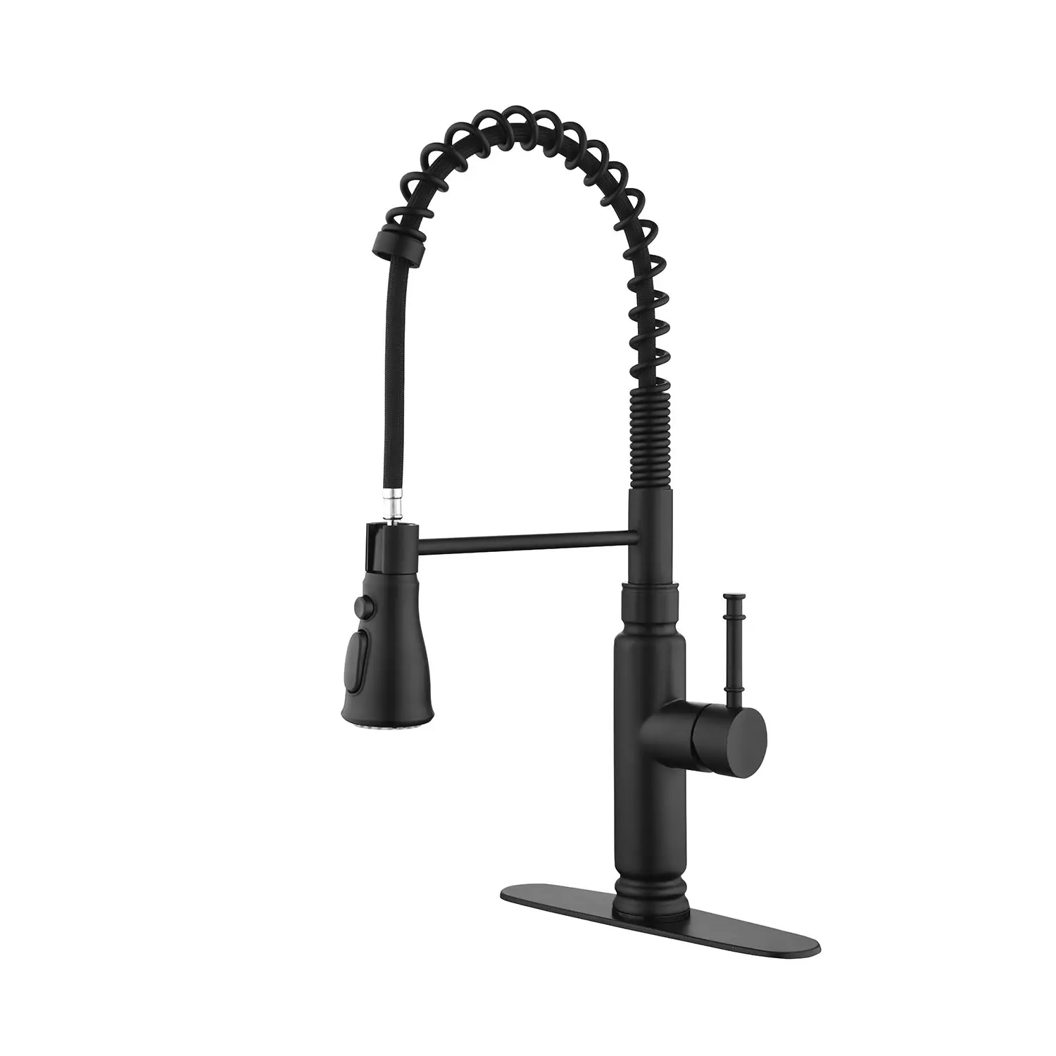 Modern Single-Handle Touch Control Kitchen Faucet with Pull-Down Sprayer, Motion Sensor, 360 Rotation, High Arc, Anti-Rust Plumbing Fixture, Fits Most Sinks, Easy to Control Water Temperature for All-Round Cleaning