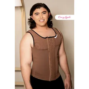 Fajas Colombianas Body Shaper Bodysuit for Men Vest