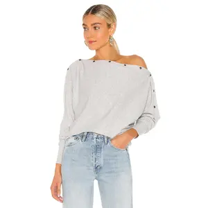 ALLSAINTS Ellie Sweater in Grey Marl