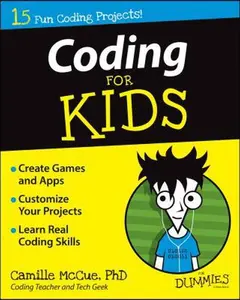 USED-Coding for Kids for Dummies by McCue, Camille (Paperback)