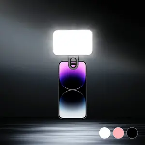 Multifunctional LED Phone Camera Light, Portable Compact Design, Suitable for Smartphone Photography and Video Calls, Energy-Saving LED Lamp