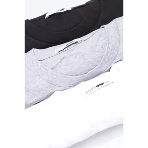 FN Essential Crew Tees 3 Pack - Black/combo