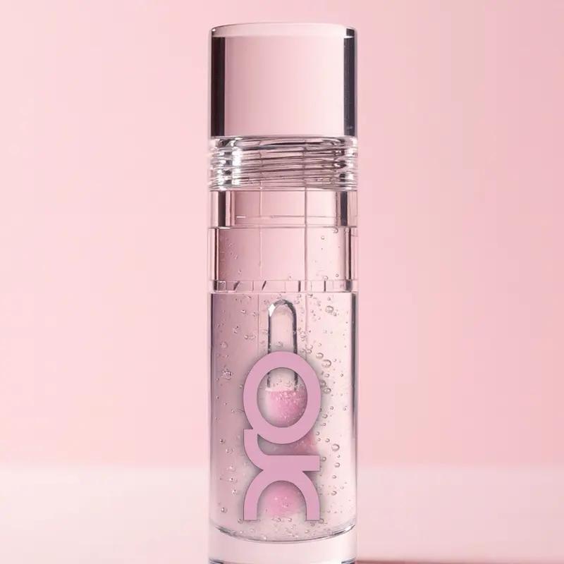 Color Changing Lip Oil - Clear Lip Oil That Changes to Pink Based on Your Lips pH for Natural Lip Enhancement