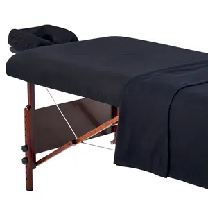 Massage Table Cotton Flannel Sheets Set (3 Piece Set) , Multi Colors pillowcover - Master Massage