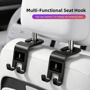 2Pcs Car Seat Hook Rear Seat Back Car Hook For Lincoln Navigator Continental Nautilus Aviator MKZ MKX MKC MKT MKS Corsair Mark E