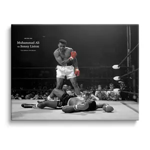 Legendary Boxing Knockouts Canvas Print - Museum-Quality Fight Art #HandmadeInUSA | #BoxingArt | #MotivationalArt | #SportsDecor | #GymInspo | #IconicVictory | #MadeInTexas