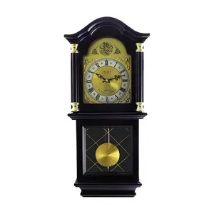 26 Inch Chiming Pendulum Wall Clock in AntiqueMahogany 26 Inch Chiming Pendulum Wall Clock in AntiqueMahogany