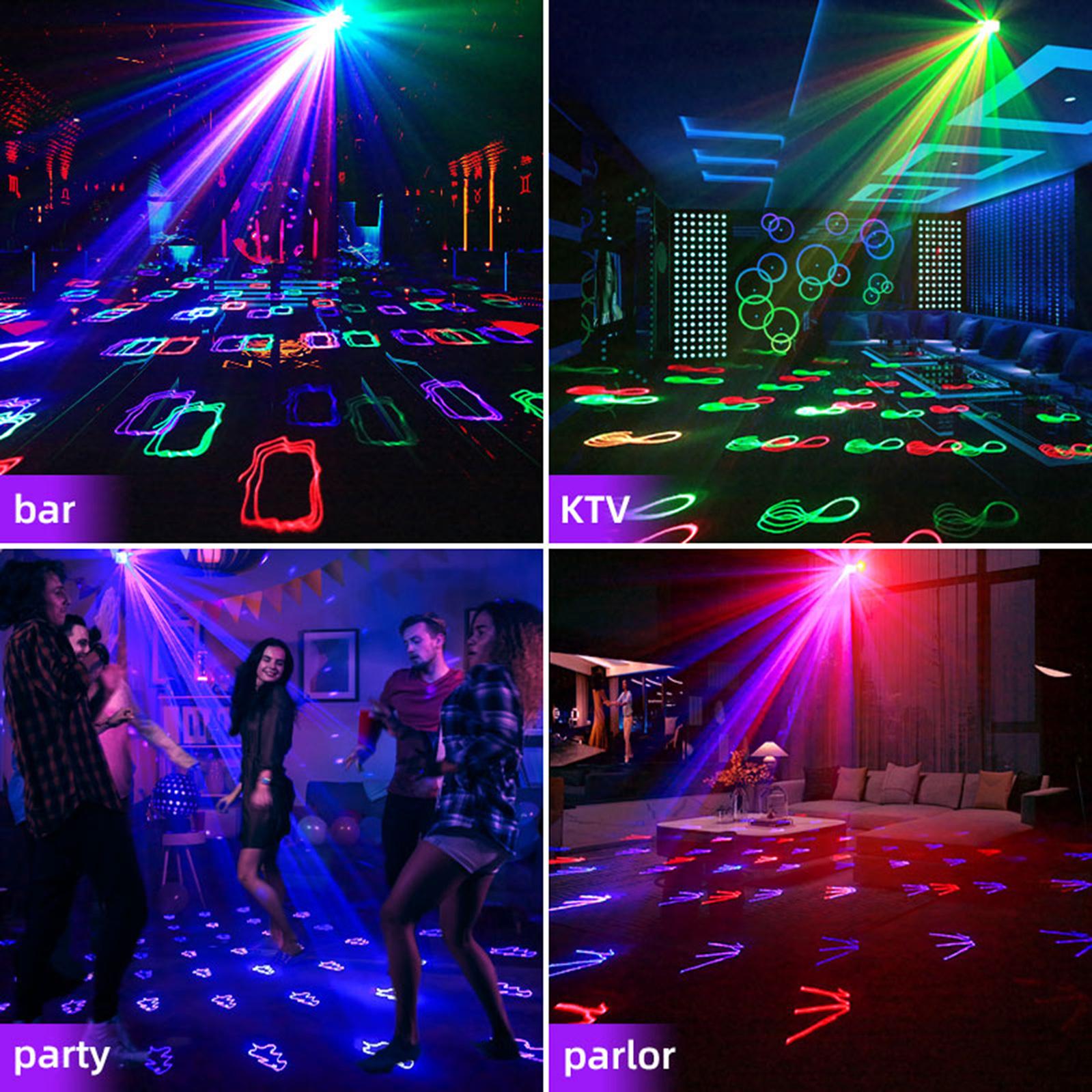 6IN1 Stage Laser Light Disco Party LED UV Stage Lighting System Club Stage Light 6IN1 Stage Laser Light Disco Party LED UV Stage Lighting System Club Stage Light