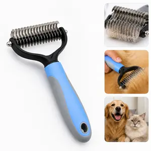 Professional Pet Deshedding Tool for Dogs & Cats